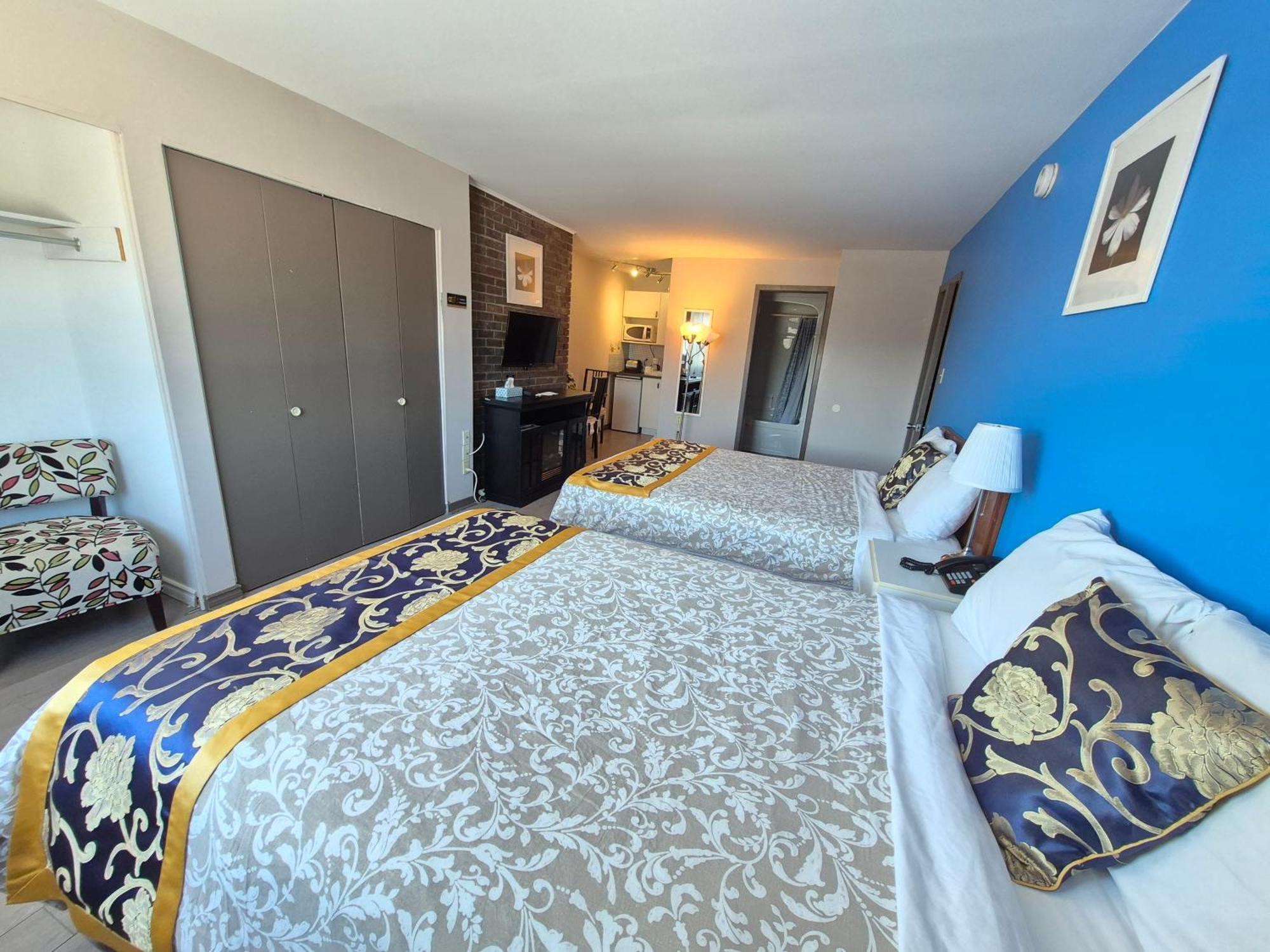 Motel Le Radisson De Val-David Zimmer foto